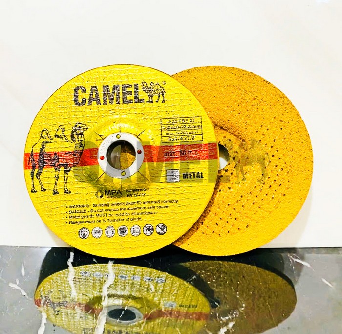 Đ&aacute; m&agrave;i hợp kim Camel 150x6x22.23